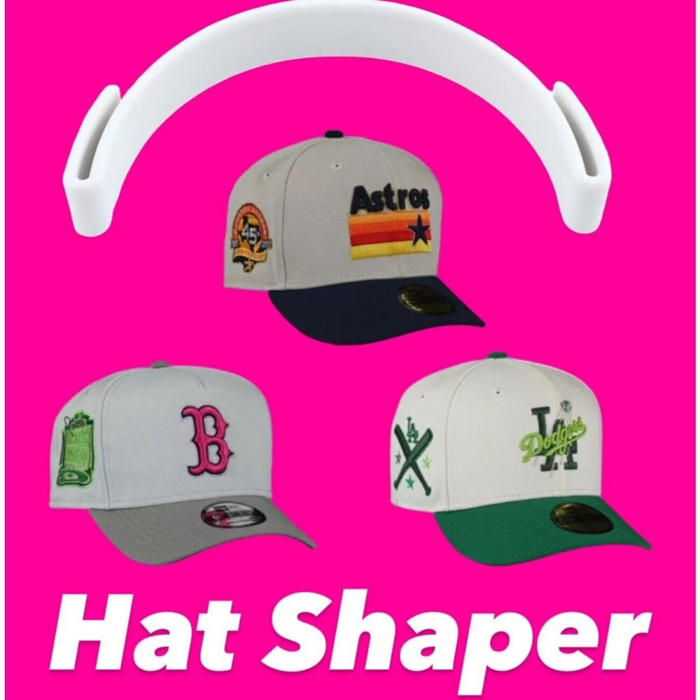 Baseball Hat Cap Brim Hat Bender Shaper Hat Curving Tool New - WHITE
